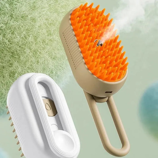 Brosse de Massage avec Spray pour Animaux