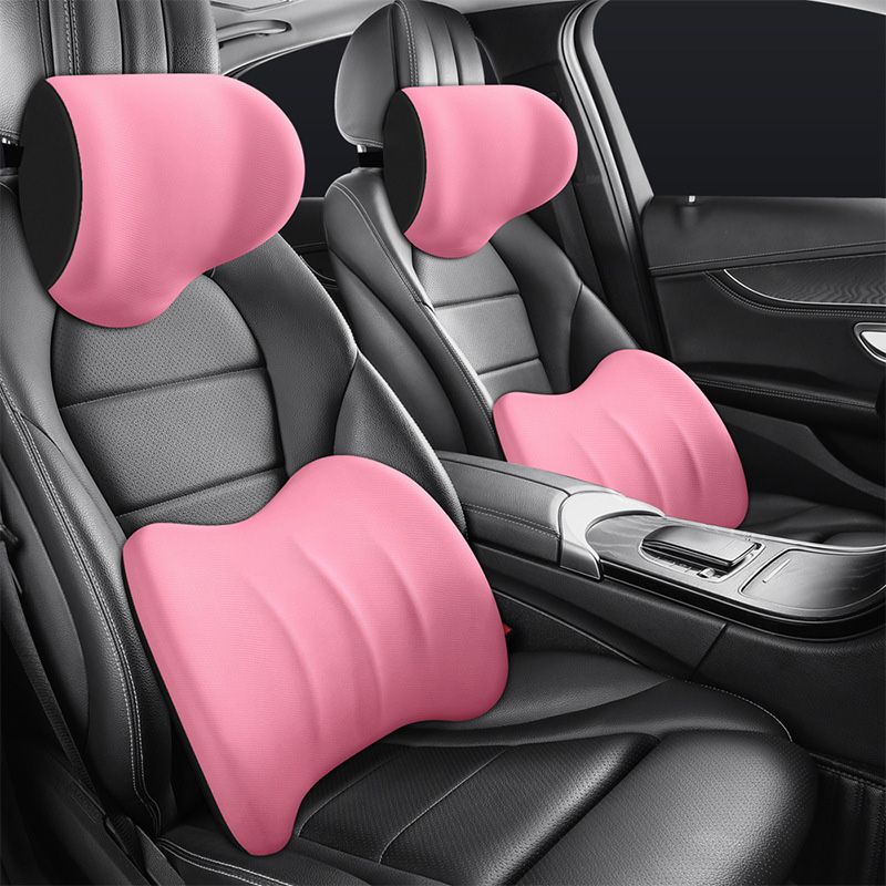 🔥Offre à moitié prix 🚗 Appui-tête et coussin lombaire ergonomiques pour siège de voiture