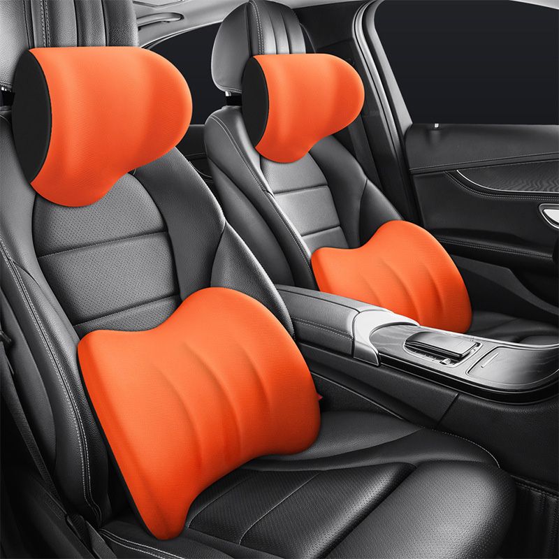 🔥Offre à moitié prix 🚗 Appui-tête et coussin lombaire ergonomiques pour siège de voiture